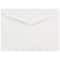 JAM Paper White A7 Invitation Envelopes with V-Flap, 100ct.